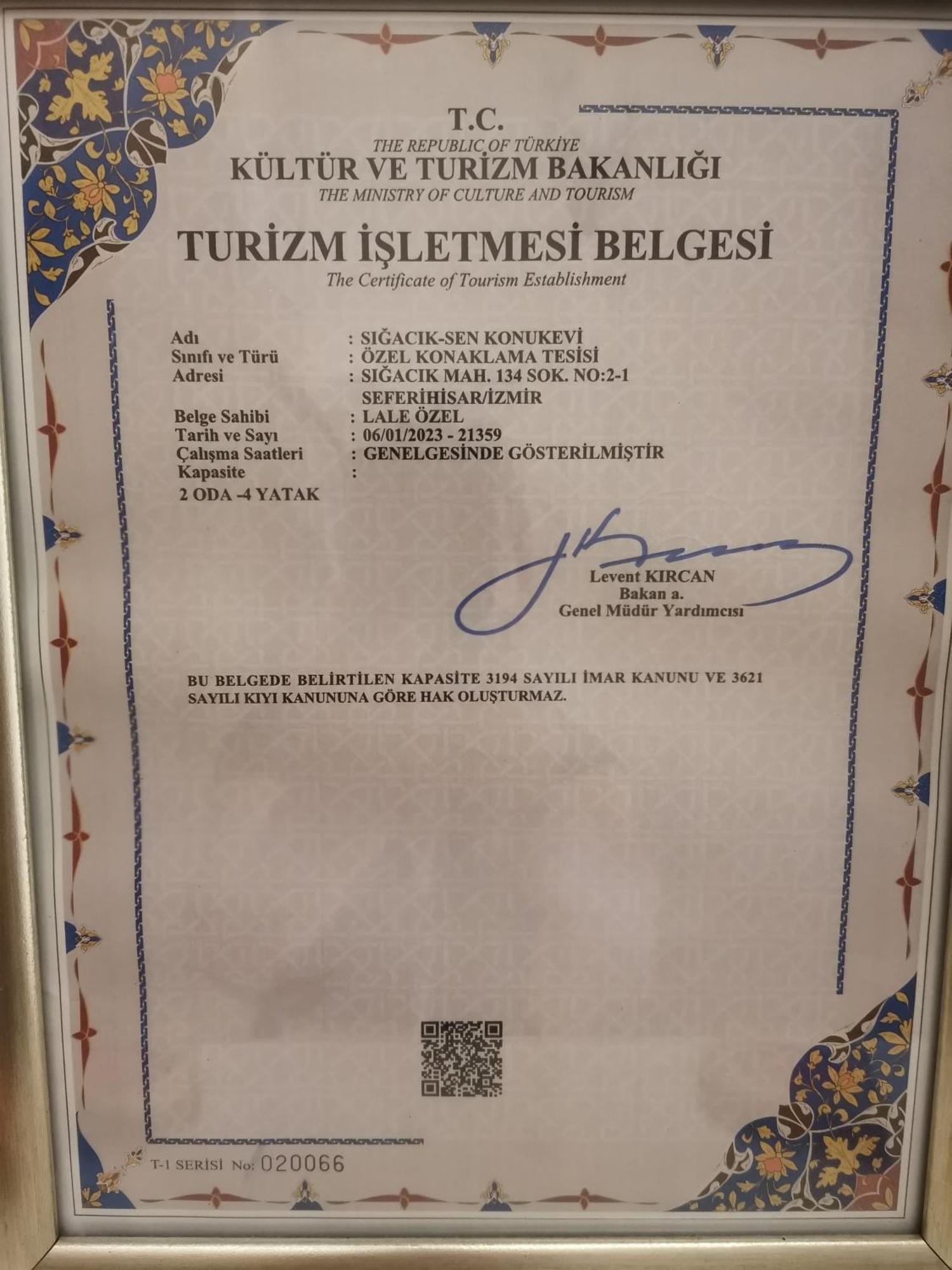 Sigacik Sen Konuk Evi Seferihisar Extérieur photo